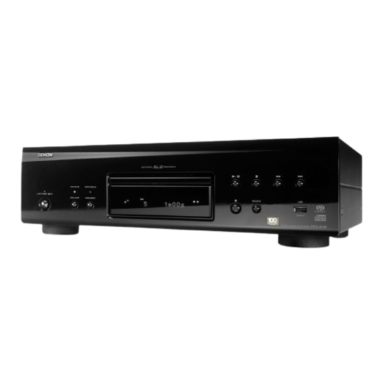 Denon DCD-A100 Owner's Manual