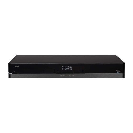 Harman Kardon BDT 3 Owner's Manual