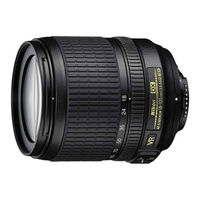 Nikon AF-S DX NIKKOR 18-105mm f/3.5-5.6 ED VR User Manual