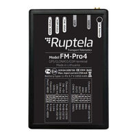 RUPTELA FM-Pro4 3G User Manual