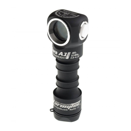 Armytek Tiara A1 Pro User Manual
