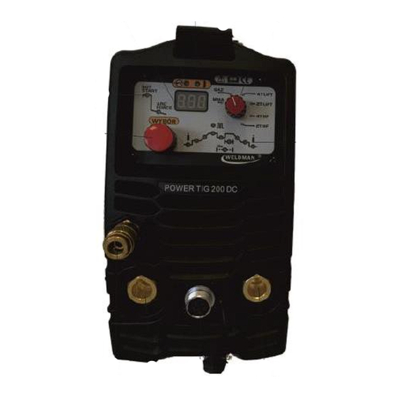 Weldman POWER DC TIG 200 User Manual