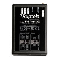 RUPTELA FM-Tco4 HCV User Manual