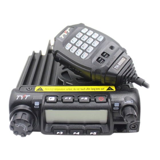 TYT TH-9000D User Manual