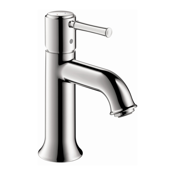 Hans Grohe Talis Classic 14111 Series Instructions For Use/Assembly Instructions