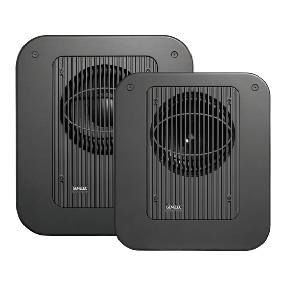 Genelec 7300 Series Operating Manual