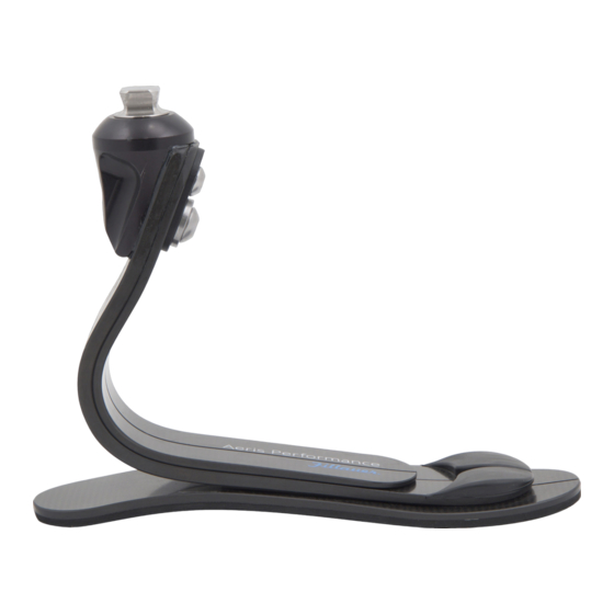 Fillauer Aeris Performance 2 Product Manual