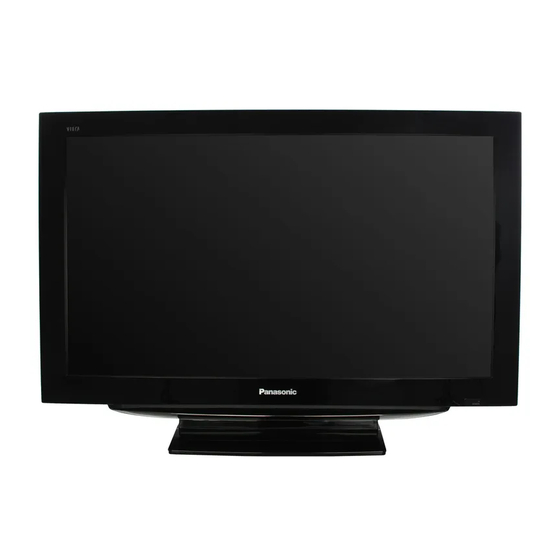 Panasonic Viera TC-37LZ85 Operating Instructions Manual