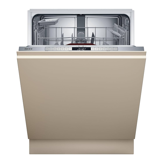 NEFF S275EAX08E Information For Use