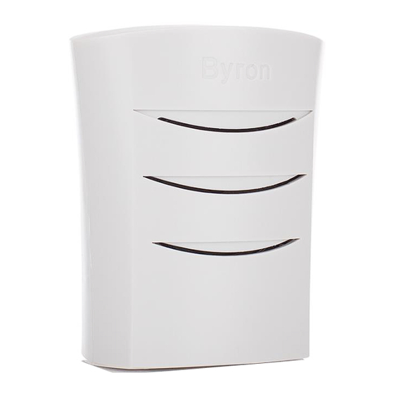 Byron BY112 Installation And Operation Instruction