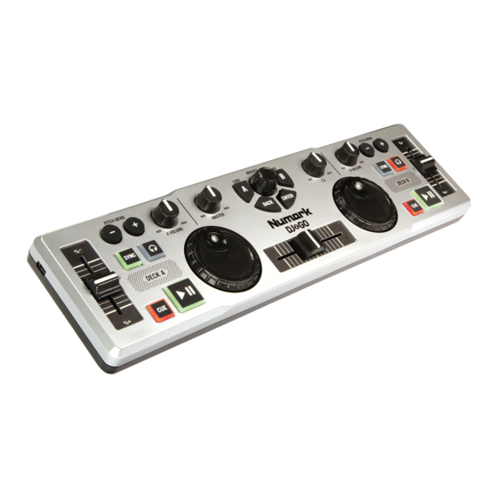 Numark DJ2GO Quick Start Manual