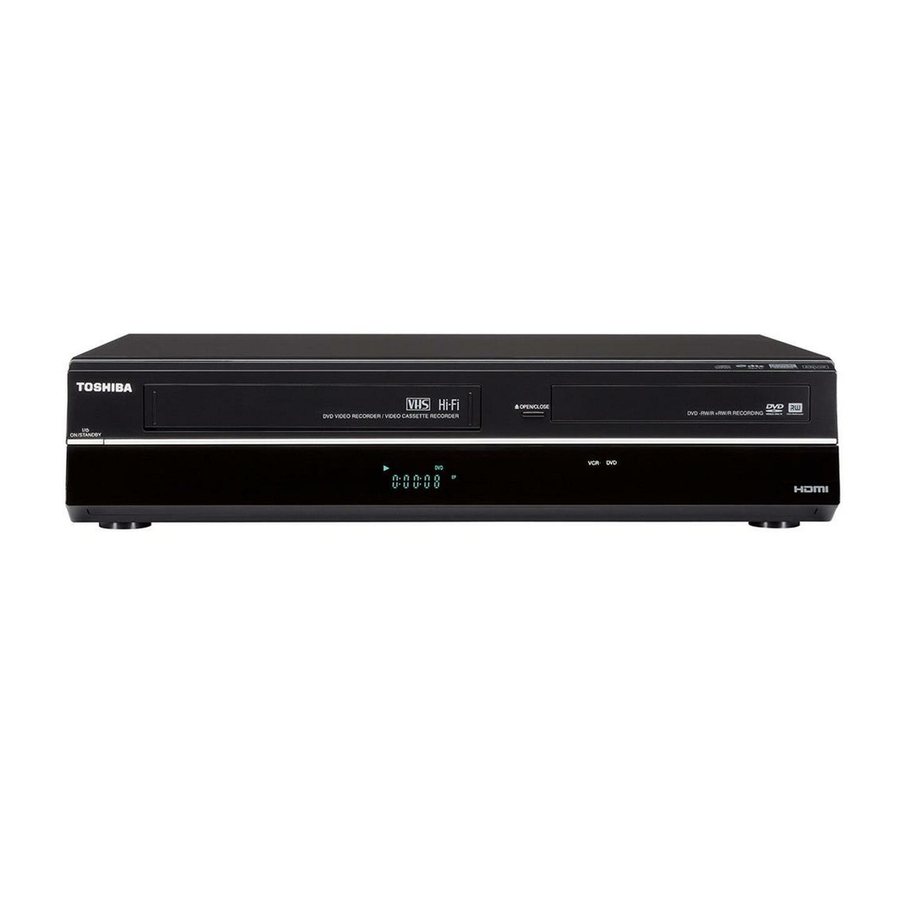 Toshiba DVR620KU Owner's Manual