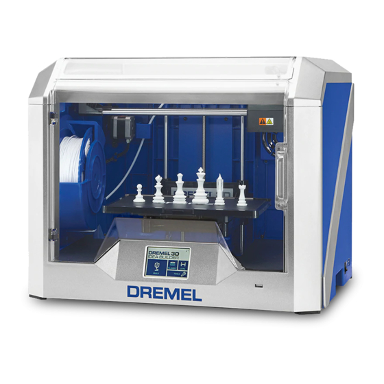 Dremel 3D40 Idea Builder Operating And Safety Instructions Manual