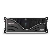 Ross XPression Maintenance Manual