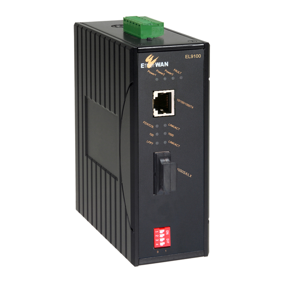 EtherWAN EL9100 Quick Start Manual