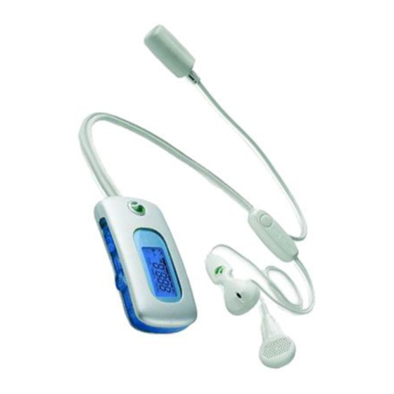 Sony Ericsson HPR-20 User Manual