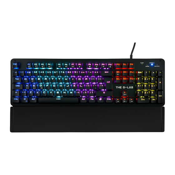 G-Lab KEYZ CARBON E User Manual