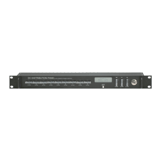 User Manuals: ICT ICT180S-12BRC Distribution Panel