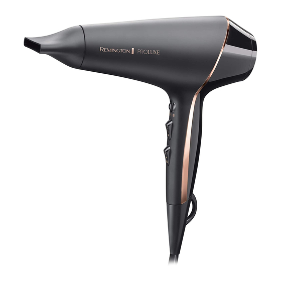 Remington PROluxe AC9140B User Manual