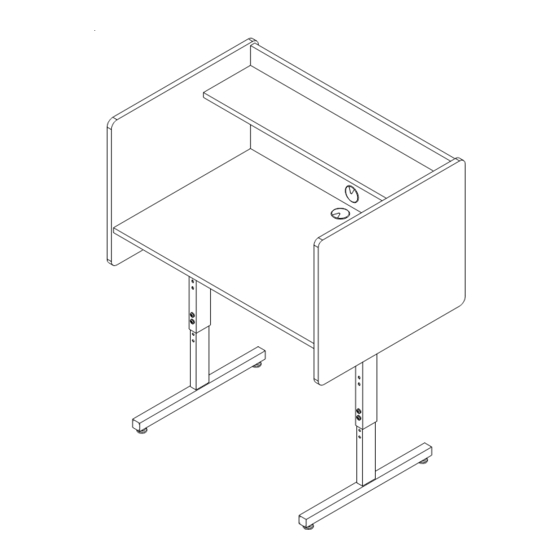 Balt Study Carrel 89789 Assembly Instructions Manual