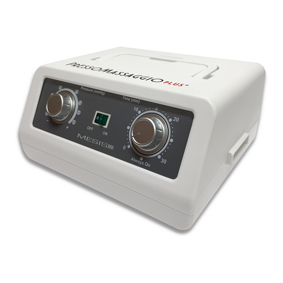Mesis PressoMassaggio Plus+ User Manual