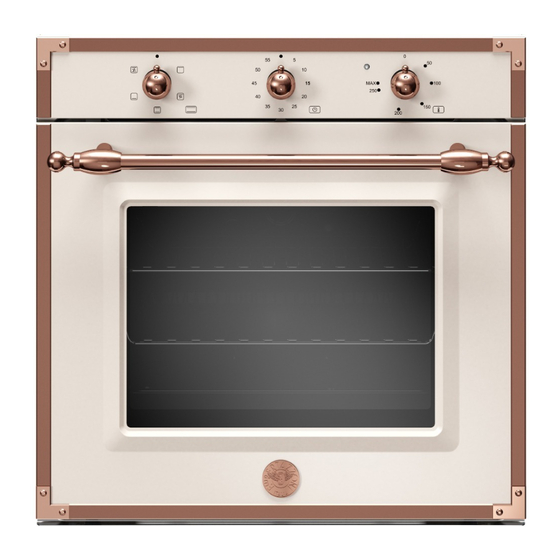 Bertazzoni F605HEREK Installation And User Manual