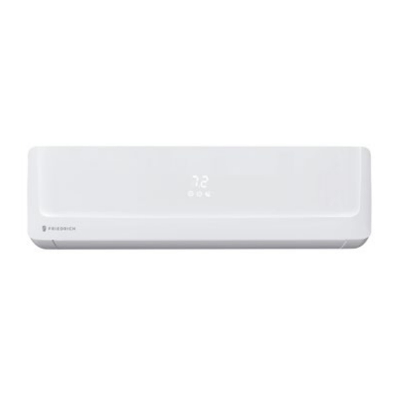 Friedrich Floating Air FAHSW09A1A Installation And Operation Manual