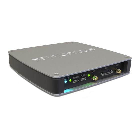 imec Neuropixels OneBox Product Safety & Installation Manual