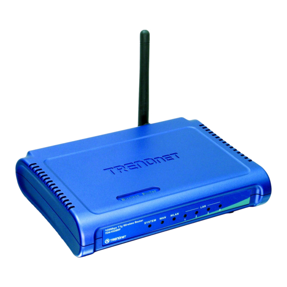 TRENDnet TEW-452BRP Quick Installation Manual