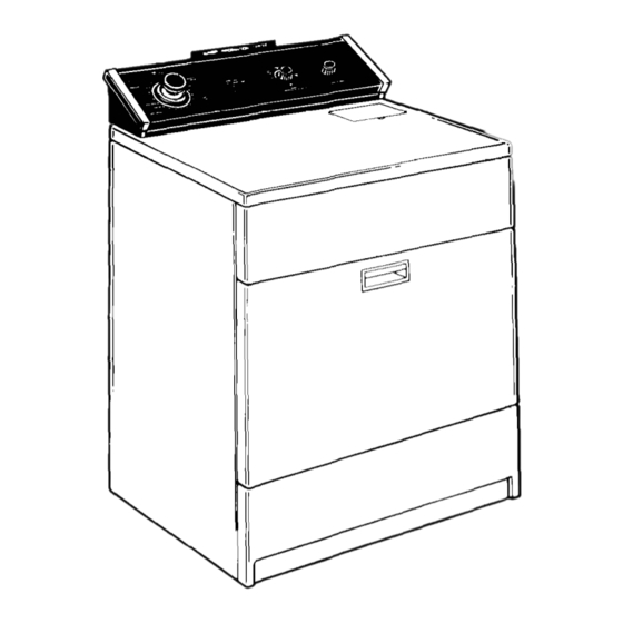 Whirlpool LE6090XS Use & Care Manual