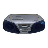 Panasonic RXD11 - RADIO CASSETTE W/CD Operating Instructions Manual