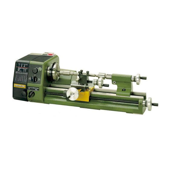 Proxxon PD 230 Manual Manual