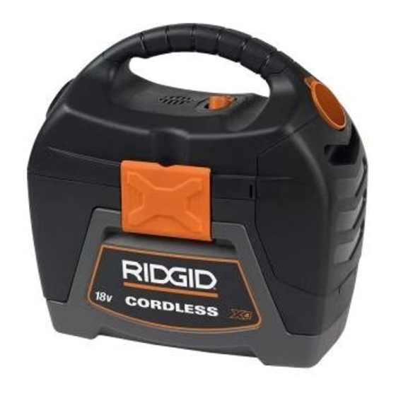 RIDGID WD03180 Owner's Manual