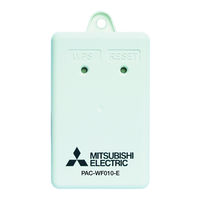 Mitsubishi Electric PAC-WF010-E Installation Manual