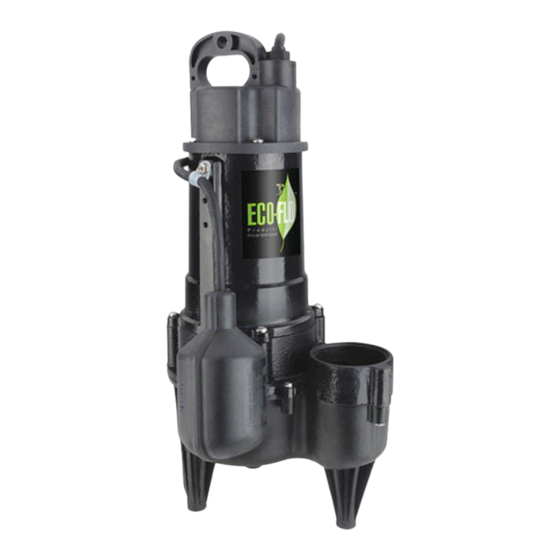 Eco-Flo RSE Series Owner's Manual