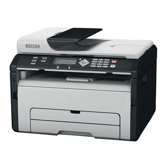 Ricoh SP 202 SN Operating Instructions Manual