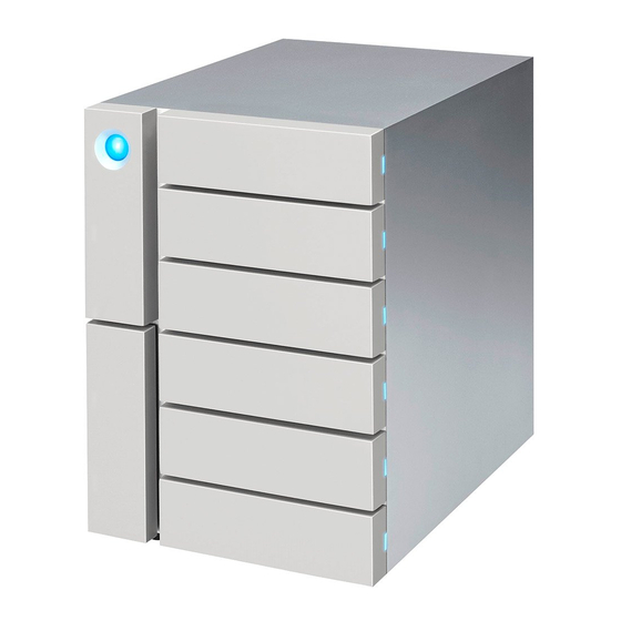 LaCie 6big Thunderbolt 3 Quick Install Manual