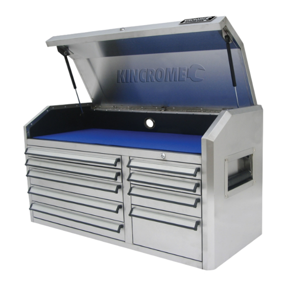 kincrome TOOL CHEST Operation Manual