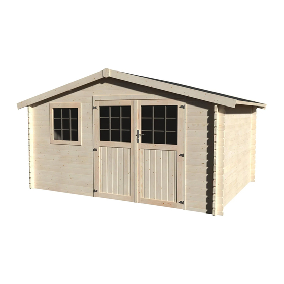 Décor et Jardin 72689S860 Garden Shed Manuals