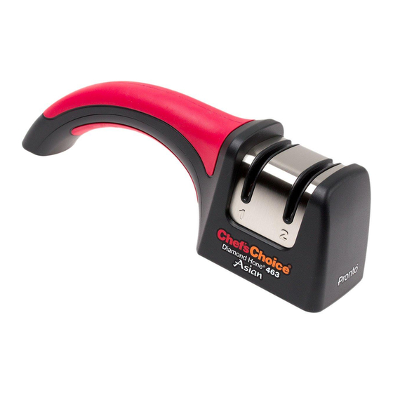 Chef's Choice Pronto Diamond Hone 463 Manual