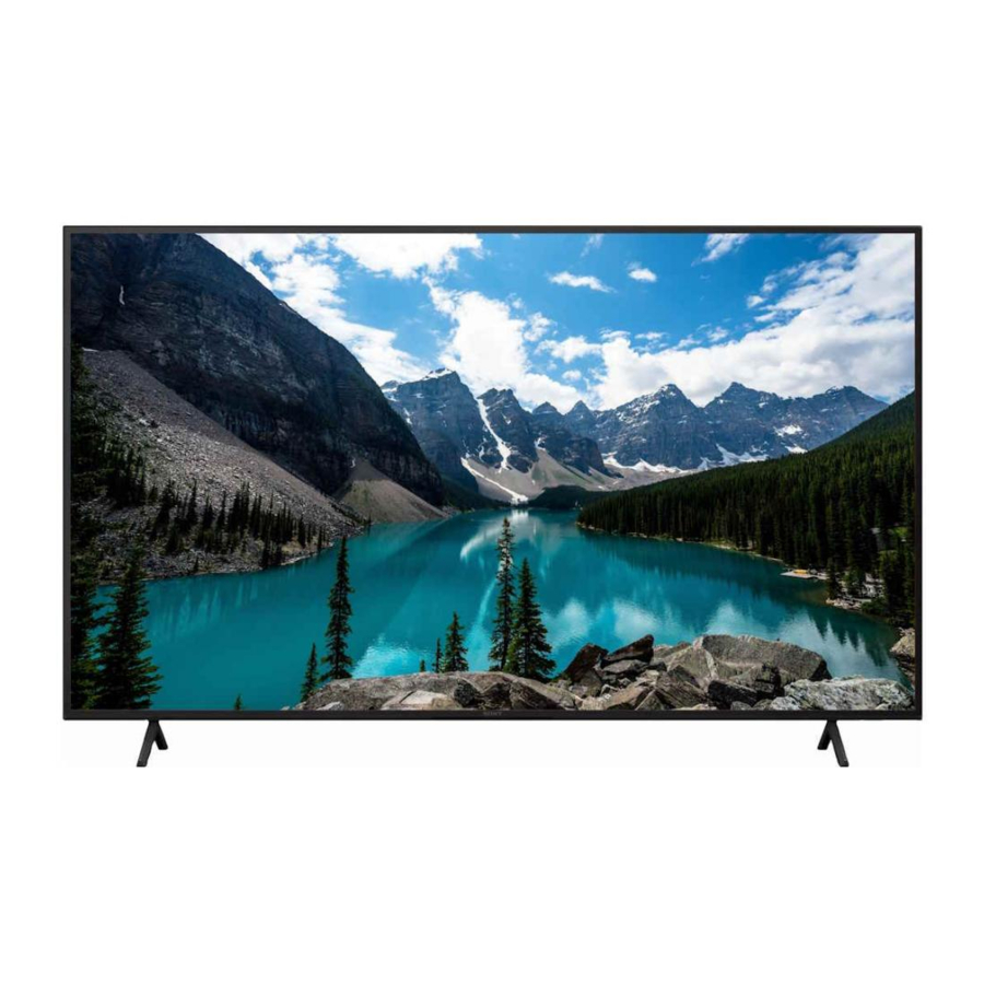 Sony KD-43X75WL, KD-50X75WL, KD-55X75WL, KD-65X75WL, KD-75X75WL Manual