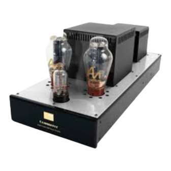 Audio Note CONQUEROR Silver Signature Low Gain Owner's Information