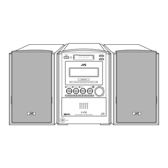 JVC CA-UXB70 Instructions Manual