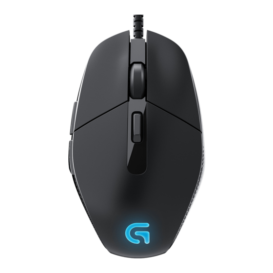 Logitech G302 Daedalus Prime Setup Manual