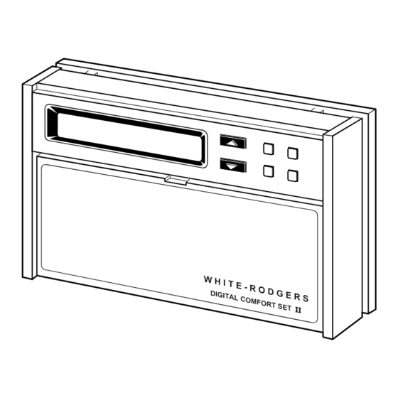 White Rodgers 1F92-71 Installation Instructions Manual