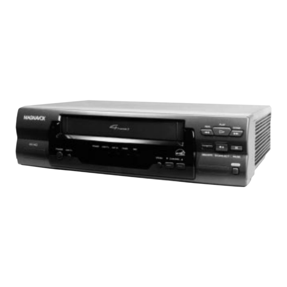 Magnavox VR400BMG Owner's Manual