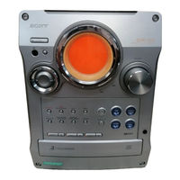 Sony CHC-CL1 - Compact Hi Fi Component System Operating Instructions Manual