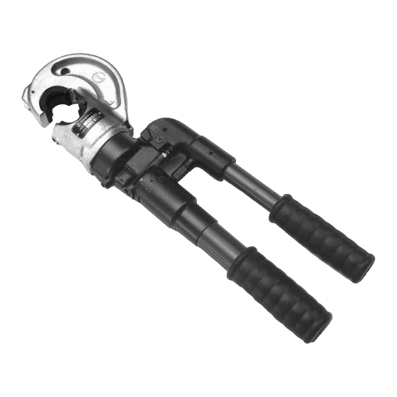 Cembre HT131-C Operation And Maintenance Manual