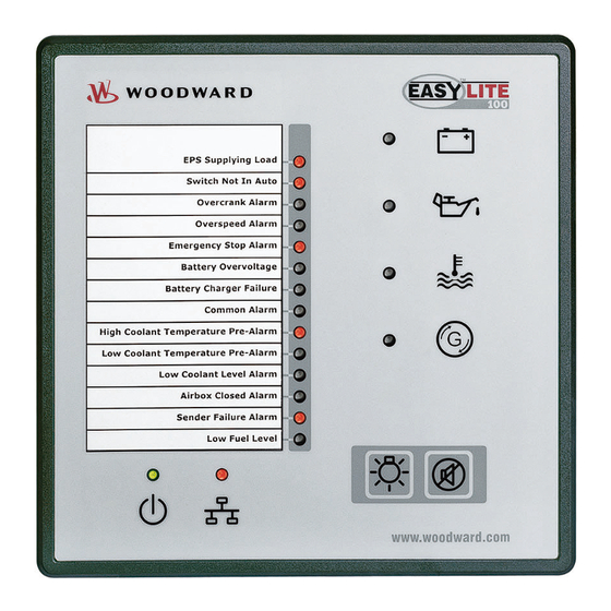 Woodward easYlite-100 Manual