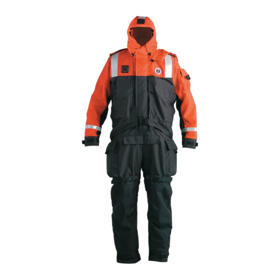 Mustang Survival MSD900 Description And Maintenance Instructions